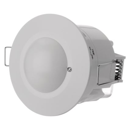 Microwave motion sensor recessed MW B 360° 1200W/230V white