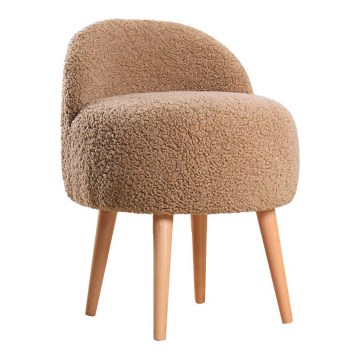 MIKI Pouf Ø 46 cm, Brown