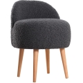 MIKI Stool, Ø 46 cm, Dark Grey