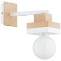 MIKO wall lamp 1xE27/15W/230V white/beige