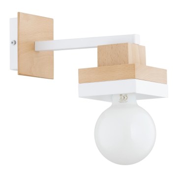 MIKO wall lamp 1xE27/15W/230V white/beige
