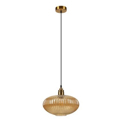 MILOU Cable Pendant Light 1xE27/15W/230V Gold/Smoked Beige