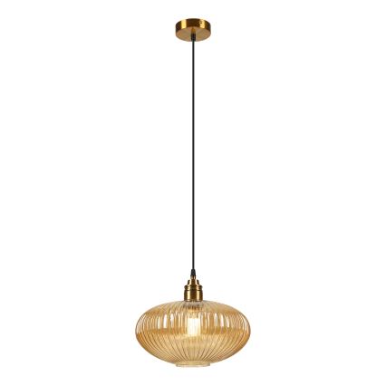 MILOU Cable Pendant Light 1xE27/15W/230V Gold/Smoked Beige