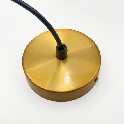 MILOU Cable Pendant Light 1xE27/15W/230V Gold/Smoked Beige