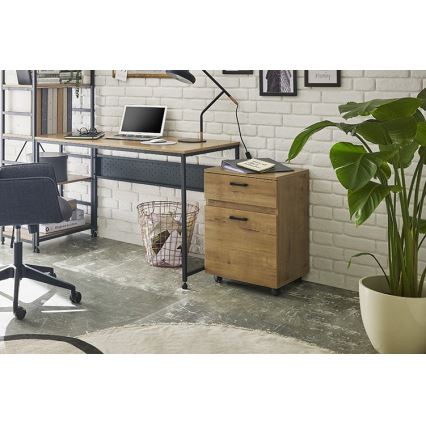 MIRANE Oak Office Pedestal