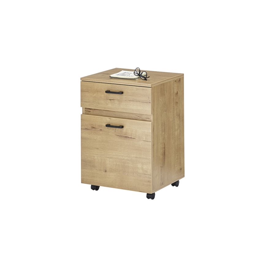 MIRANE Oak Office Pedestal