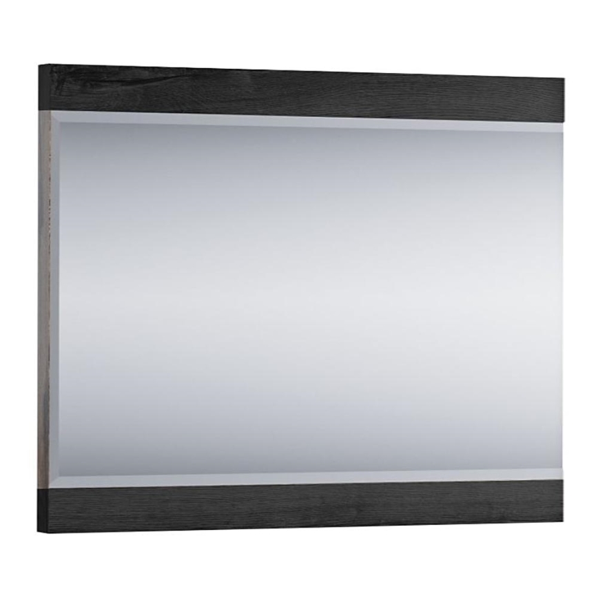 Mirror LANDU 61,5x63,5 cm black