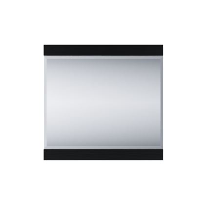 Mirror LANDU 61,5x63,5 cm black