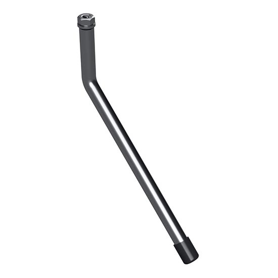 Mirror lever 1 x 14.8 cm, stainless steel/silver
