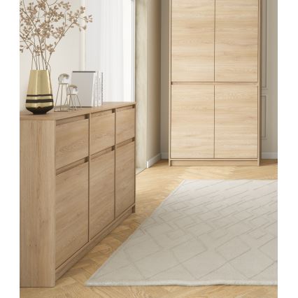 MIYABI dresser 138x86x40 cm Cremona oak