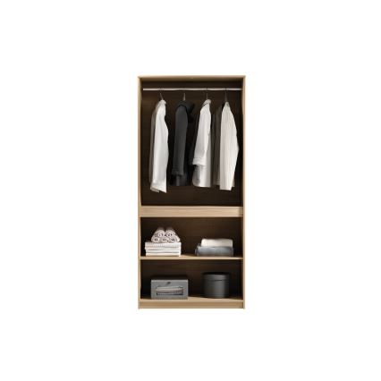 MIYABI Wardrobe 90x198x52 cm Cremona Oak