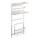 MK FLORIA MKF-21MG02W - Magnetic organizer 67,5x31 cm white