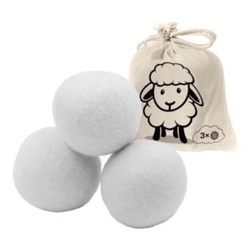 MK FLORIA MKF-23DRY03 - Wool dryer balls 3pcs