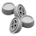 MK FLORIA Superior Anti-vibration PADS - Anti-vibration rubber pads for washing machines 4pcs