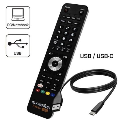MK FLORIA Superior FREEDOM 4in1 USB - Remote control 4in1 USB 2xAAA