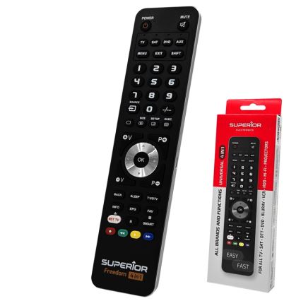 MK FLORIA Superior FREEDOM 4in1 USB - Remote control 4in1 USB 2xAAA