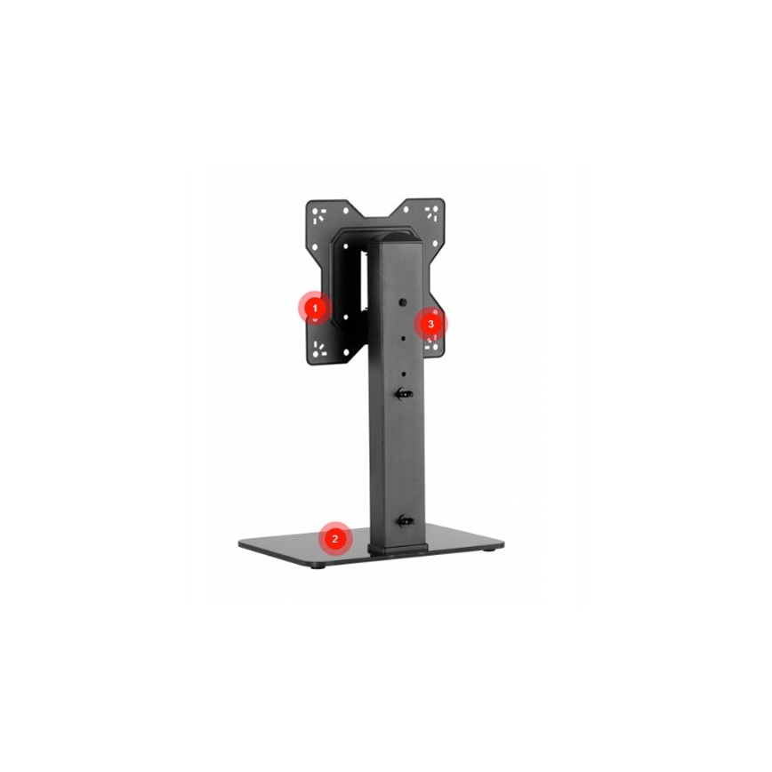 MK FLORIA Superior SUPSTV019 - Floor TV Stand for 23-43 TVs black