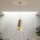 MODA cable-hung pendant light 1xE27/15W/230V, beige/rattan