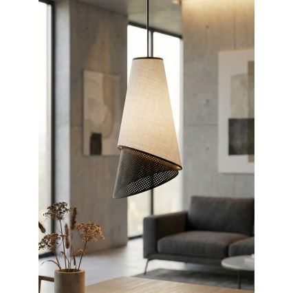 MODA Cable Pendant 3xE27/15W/230V grey/black