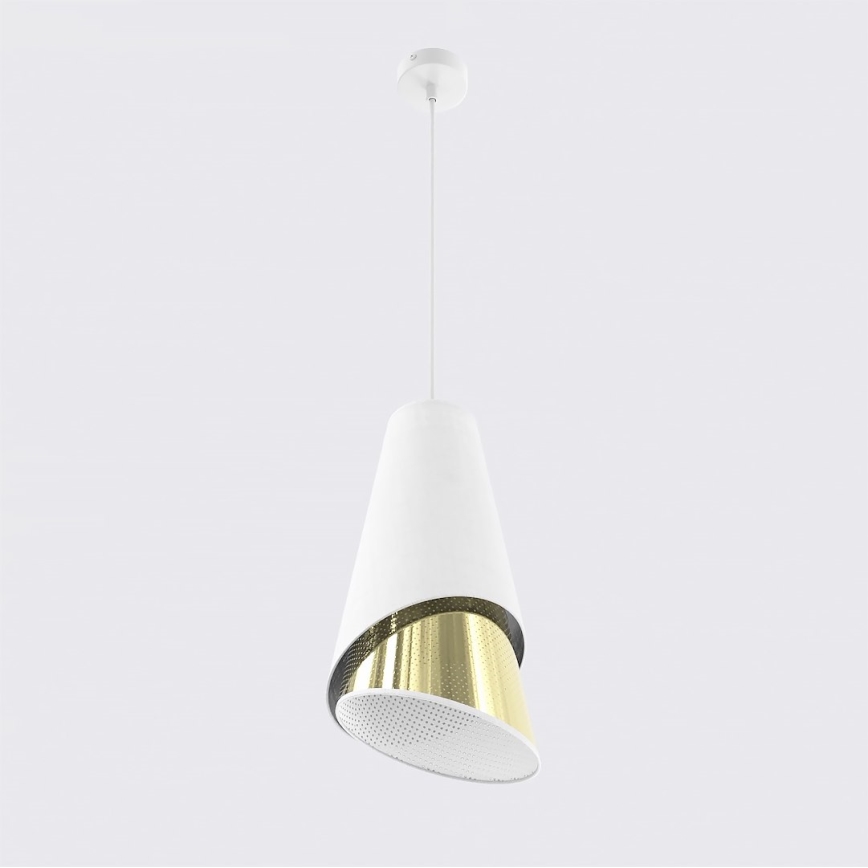 MODA Cable Pendant Light 1xE27/15W/230V White/Gold