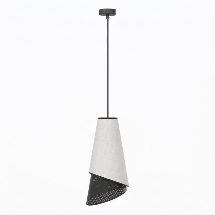 MODA Cord Pendant Light 1xE27/15W/230V Grey/Black