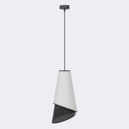MODA Cord Pendant Light 1xE27/15W/230V Grey/Black
