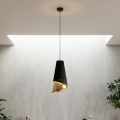MODA Pendant on cord 1x E27/15W/230V Black/Gold