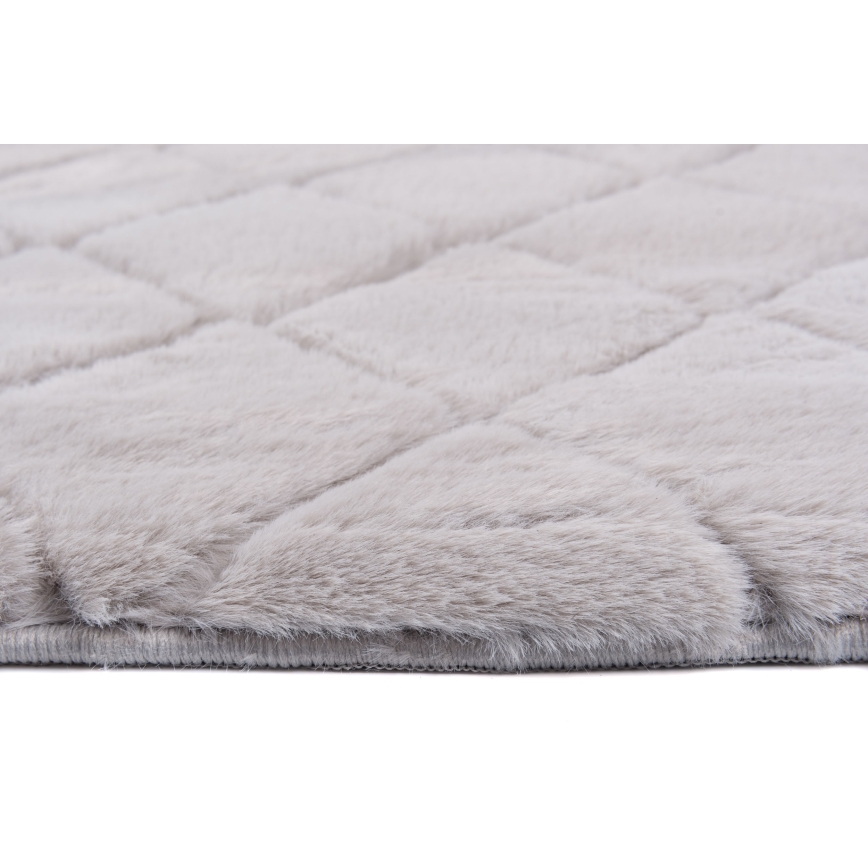 MODENA NEW Non-slip Rug, 120 x 160 cm, Light Grey