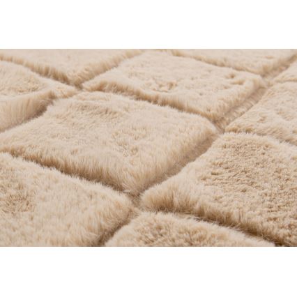 MODENA NEW Non-Slip Rug 160 x 220 cm, Beige