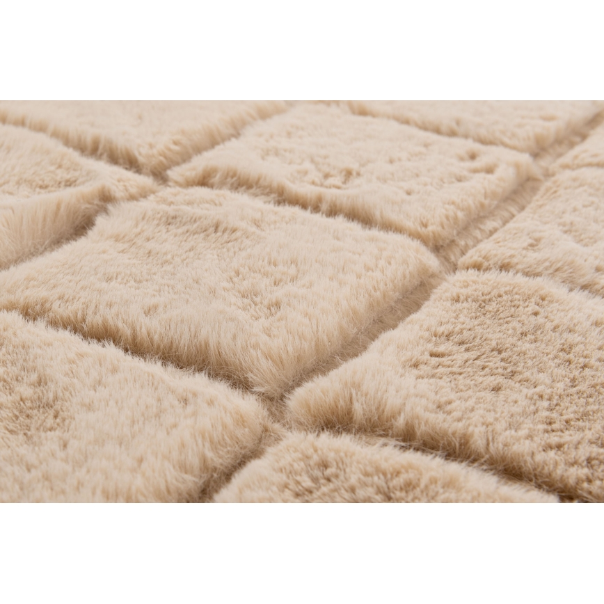 MODENA NEW Non-Slip Rug 160 x 220 cm, Beige