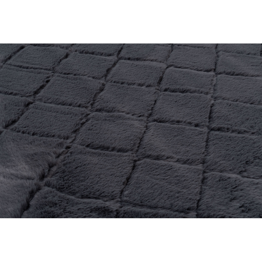 MODENA NEW Non-Slip Rug 60 x 100 cm, Anthracite