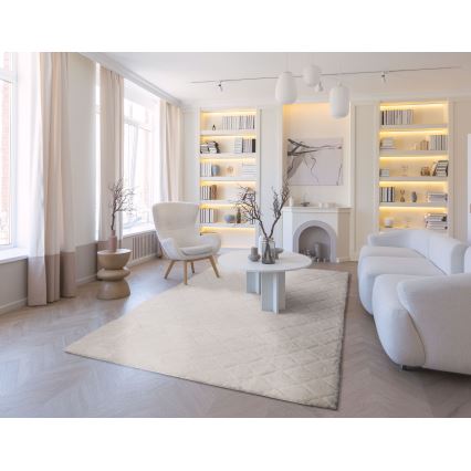 MODENA NEW Non-Slip Rug 80x140 cm, Cream