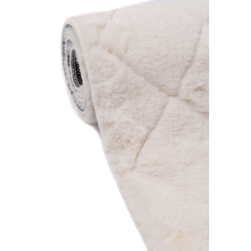 MODENA NEW Non-Slip Rug 80x140 cm, Cream