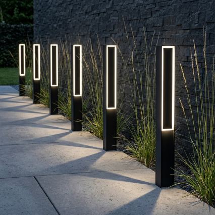 MODO LED Outdoor Lamp, 23.4W/230V, 4000K, IP44, 80 cm, Black