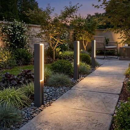 MODO LED Outdoor Lamp, 23.4W/230V, 4000K, IP44, 80 cm, Black