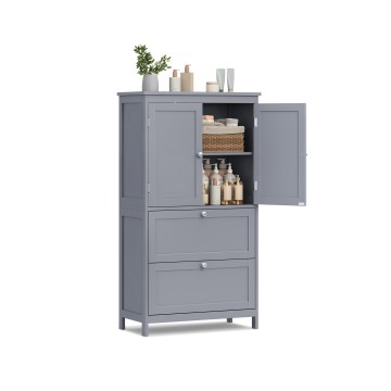 MOKU 60x30 cm Bathroom Cabinet, Gray