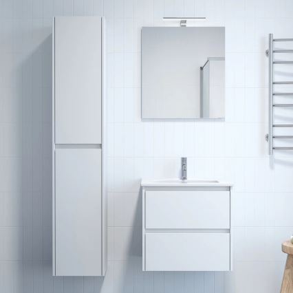MOLDE 60x55x46 cm White Bathroom Vanity with Basin