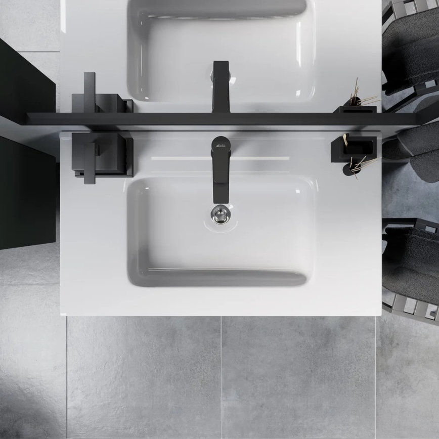 MOLDE 80 cm Green Bathroom Vanity with Sink