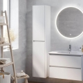 MOLDE Bathroom Cabinet 35x174x32 cm White