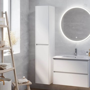 MOLDE Bathroom Cabinet 35x174x32 cm White