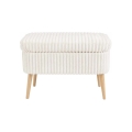 MOLIS Ottoman 35x60 cm white