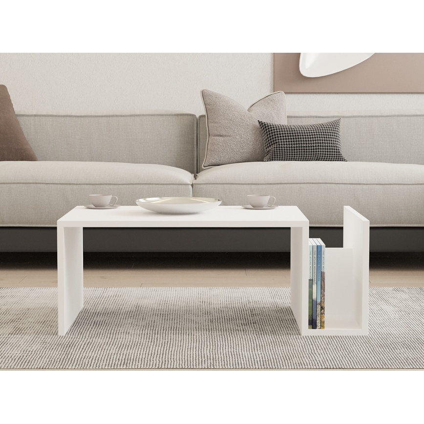 MONEL Coffee Table, White