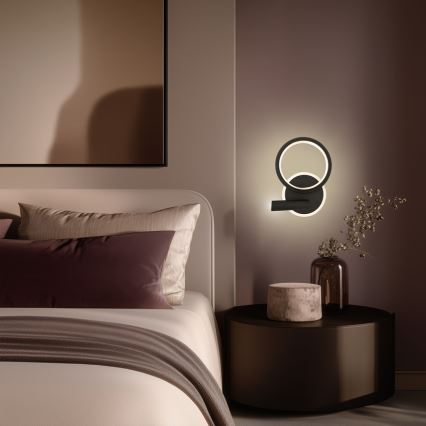 MONET LED Wall Spotlight 16W 230V Black