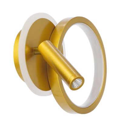 MONET LED Wall Spotlight LED/15W/230V Gold