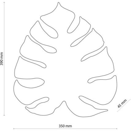 MONSTERA Wall Light 3xG9/8W/230V Black