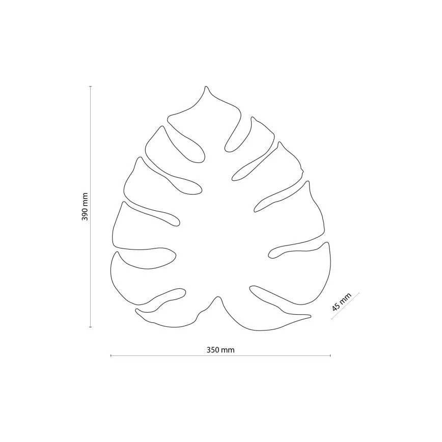 MONSTERA Wall Light 3xG9/8W/230V Black