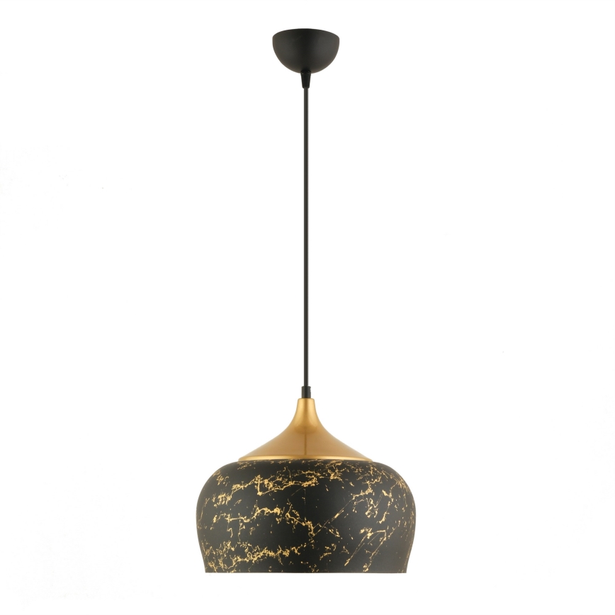 MONZA Pendant Light 1xE27/40W/230V, diameter 30 cm, black/bronze