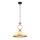 MONZA Pendant Light 1xE27/40W/230V diameter 30 cm cream/bronze