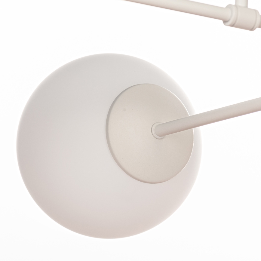 MOON Flush-Mount Chandelier 4xE27/15W/230V, Cream