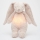 Moonie - Snuggle buddy with a melody and light 2.0 bunny organic rose